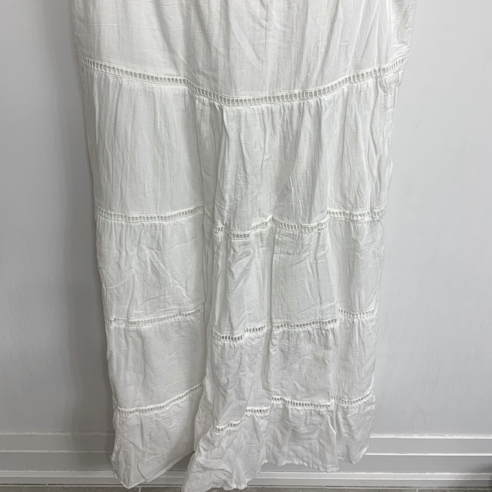 MACY’S WHITE MAXI SKIRT